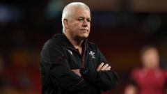 Gatland ‘has our full support’ says WRU chairman