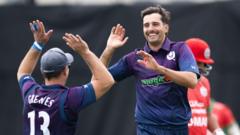 Cassell sets seven-wicket record as Scots rout Oman