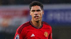 Varane to leave Man Utd at end of season