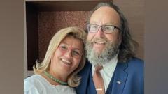 Dave Myer's wife misses TV chef 'terribly'