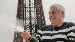 Lottery winner celebrates with Blackpool holiday