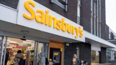 Sainsbury's hit as wet weather dampens Argos sales