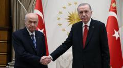 bahçeli ve erdoğan