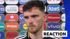 ‘Sorry for letting you down’ – Robertson apologises to Scotland fans