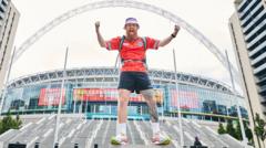 ‘Hardest Geezer’ to run from Wembley to Germany for Euros