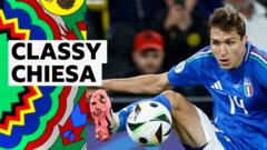 ‘Back to his best’ – Chiesa impresses as Italy beat Albania