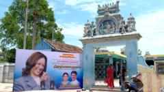 कमला हैरिस के राष्ट्रपति पद का चुनाव लड़ने की उम्मीद बढ़ी, भारत में नाना-नानी के गांव में कैसा है माहौल