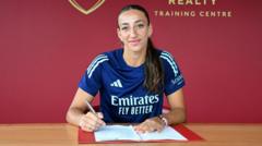 Arsenal sign Sweden striker Kafaji