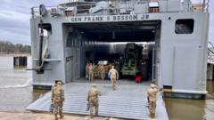 ABD askeri gemisi Gazze sahiline iskele inşası için yola çıktı