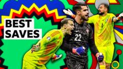 Seven of the best saves at Euro 2024