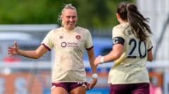 Rangers & Hearts net 11 on SWPL opening weekend