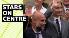 Williamson, Guardiola & Stokes among the stars on Centre Court