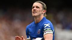 Atletico Madrid in Chelsea talks over Gallagher