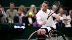 Hewett wins all-British first-round tie at Wimbledon