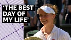 Krejcikova pays tribute to Novotna after Wimbledon win