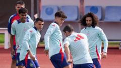 Rodri & Cucurella in provisional Spain Euros squad