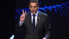 Sergio Massa, actual ministro de Economía.