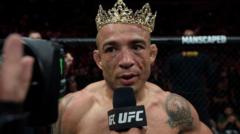 Free agent Aldo hints at re-signing with UFC