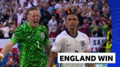 Alexander-Arnold scores winning penalty for England