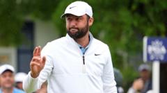 I warmed up by stretching in a jail cell - golf star Scheffler