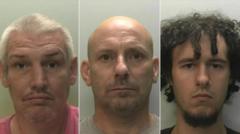 Trio jailed over violent disorder in city centre