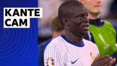 Kante Cam – midfielder makes impressive France return