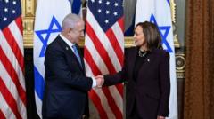 Harris tells Netanyahu 'it is time' to end war in Gaza