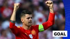 Captain Morata ‘delivers’ as he opens scoring for Spain