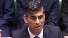 Watch: Sunak apologises to former Tory MPs for election losses