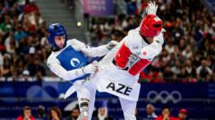 Ireland’s Woolley misses out on taekwondo quarter-finals