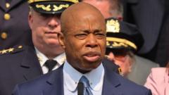 New York Mayor Eric Adams says the city hasn't gotten enough support from the state or federal government