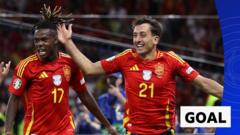 Oyarzabal scores winner as Spain win Euro 2024
