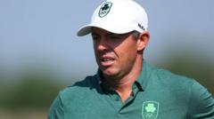 McIlroy two shots off medal spot after opening 68
