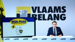 Flaman Çıkarı Partisi, göçmen karşıtı kampanyasını açıklıyor