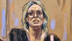 El tenso interrogatorio de la defensa de Trump a la ex actriz porno Stormy Daniels en el juicio al expresidente en Nueva York