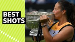 'What a treat!' - best shots as Kasatkina wins Eastbourne title