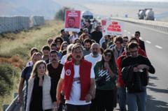 TİP'in düzenlediği Özgürlük Yürüyüşü