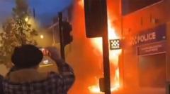 Eight arrested and building burned after unrest spreads to Sunderland