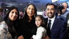 Humza Yousaf and wife welcome arrival of baby girl