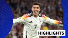 Highlights: Germany thrash 10-man Scotland in Euro 2024 opener