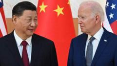 Xi Jinping na Joe Biden