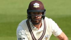 Tons for Burns & Clark as Surrey dominate Hants