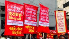 সম্প্রতি পোশাক শ্রমিকদের বেতন বাড়ানো হলেও সেখানে শ্রমিকরা যতটা চান তার প্রতিফলন দেখা যায়নি।