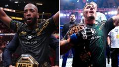 Edwards and Aspinall to defend titles at UFC 304