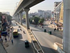 প্রথম দফা অবরোধের সময় ঢাকার চিত্র ছিল এরকম