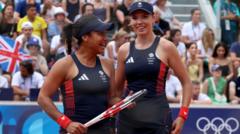 Boulter & Watson reach women’s doubles quarter-finals