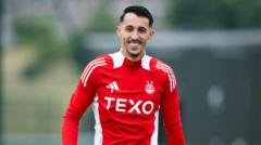 Miovski ‘calm’ on return to Aberdeen squad