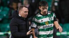Celtic ‘relaxed’ about O’Riley, says Rodgers