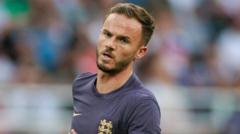 Maddison cut from England squad for Euro 2024