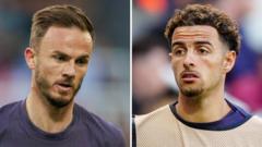 Maddison and Jones cut from England's Euro 2024 squad